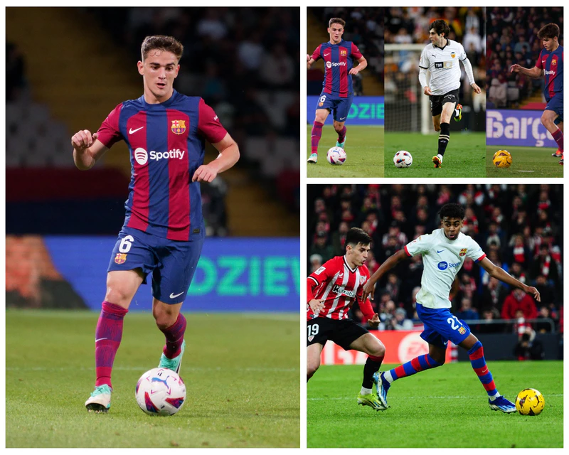 FC Barcelona lead the top five European leagues for minutes played by teenagers