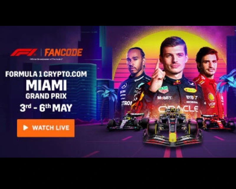 Formula 1 Miami Grand Prix Live Streaming When Where to watch Culture Crossroads