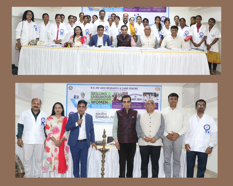  Free Nursing Assistant Training Programme Launched by SIDBI Foundation and RK HIV Centre