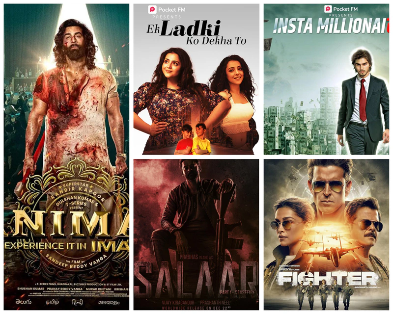 From Animal to Insta Millionaire: The season's record-breaking 100 crore and above blockbusters