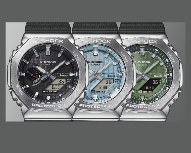 G-Shock’s G-Steel GBM-2100 series: Fusion of Toughness and Sophistication