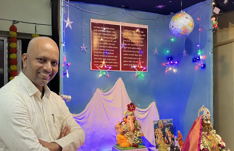 Ganeshotsav Meets Innovation: Pradeep Lonkar’s Journey of Creative Decorations