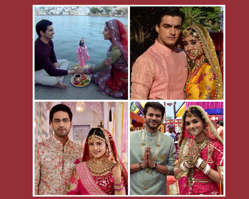 Gangaur Delights: Iconic Couples of Rajan Shahi's Yeh Rishta Kya Kehlata Hai 