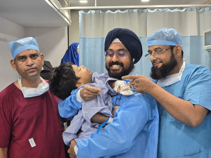 GHC Hospitals, Doctor Removes Dental File Accidentally Lodged In A 3-Year-Old Boy’s Right Lung