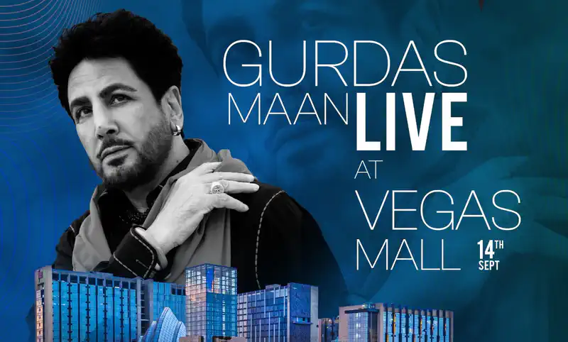 Gurdas Maan to Perform Live at Vegas Mall in a Spectacular Musical Evening