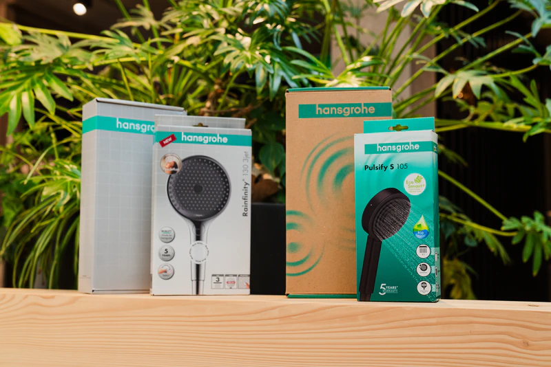 Hansgrohe Group: New Plastic-Free Product Packaging by End of 2025