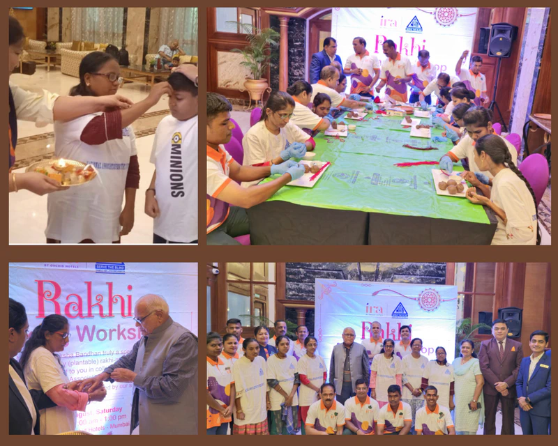 IRA By Orchid Hotels Celebrates Raksha Bandhan with Plantable Rakhis Workshop