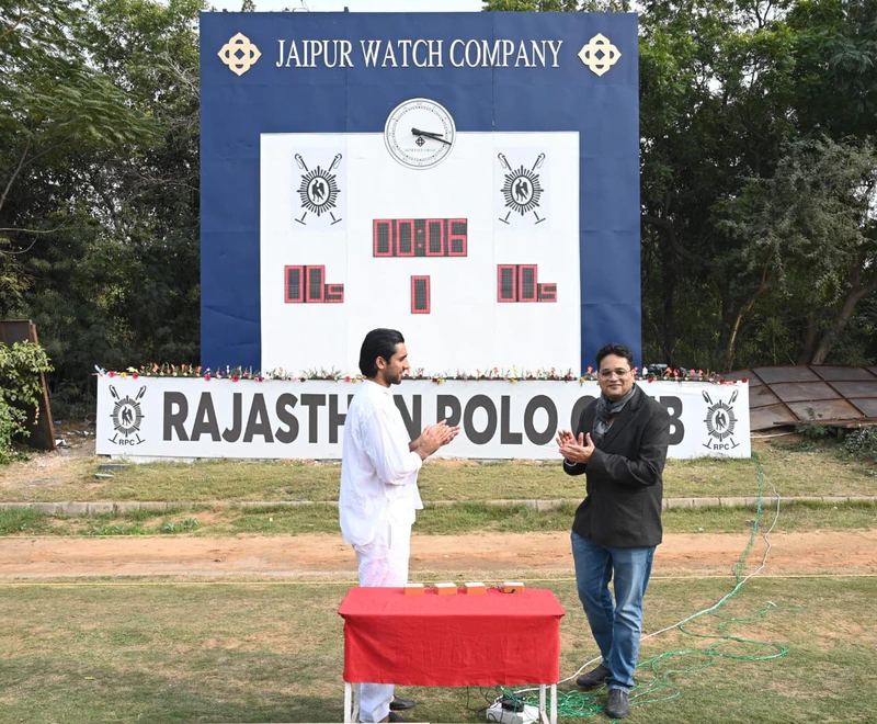Jaipur Watch Company proudly announces an iconic collaboration with the esteemed Rajasthan Polo Club
