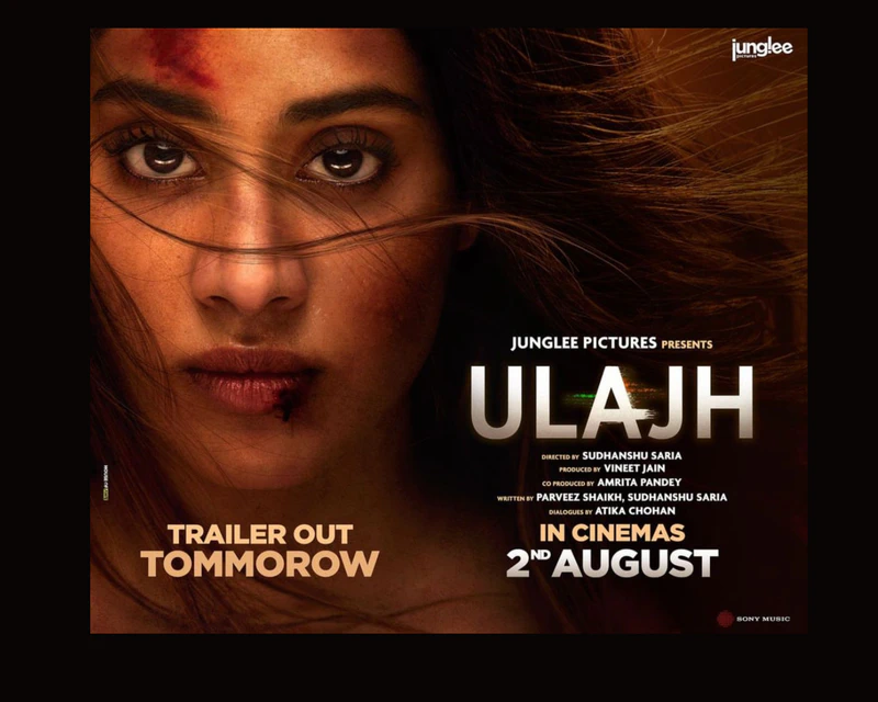 Janhvi Kapoor surprises fans with an exclusive trailer preview of Ulajh