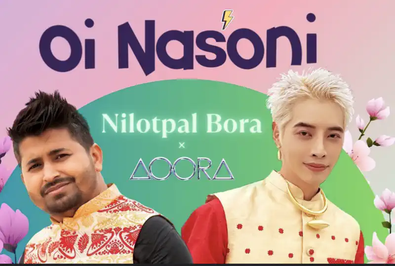 K-Pop and Assamese collab, Aoora has featured and sung a Bihu song 