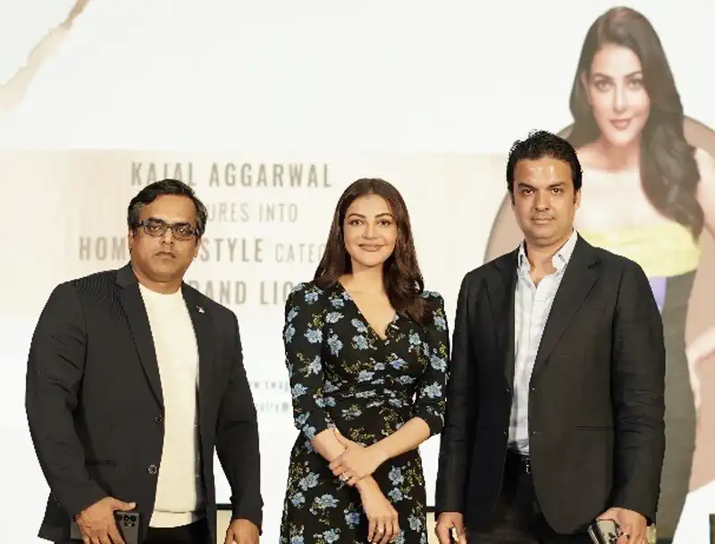  Kajal Aggarwal Ventures into the Home Lifestyle Space with her Exclusive Brand Licensing Programme