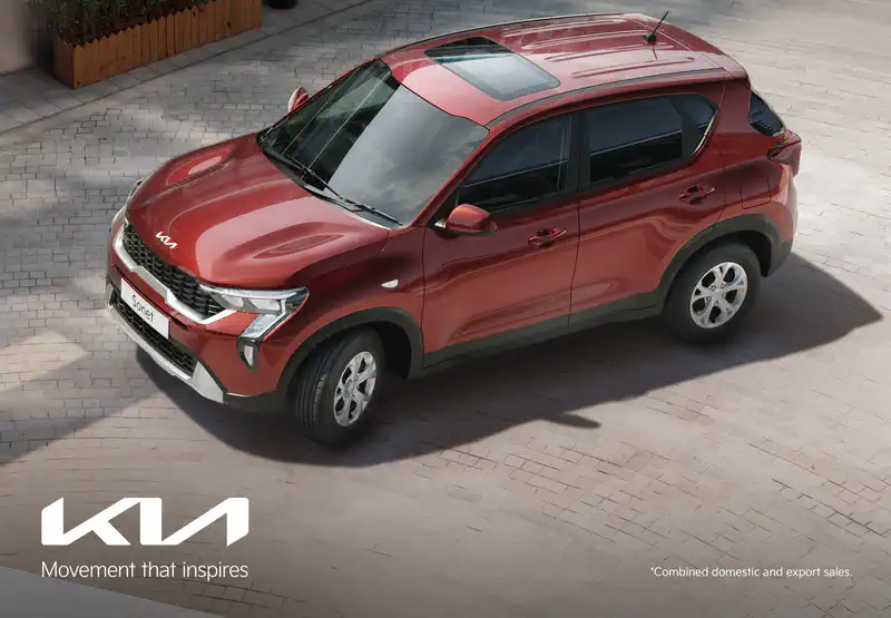 Kia Sonet zooms past 4 Lakh sales milestone in just under 44 Months