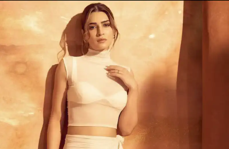 Kriti Sanon Stuns in Ethereal White Ensemble by Deme by Gabriella