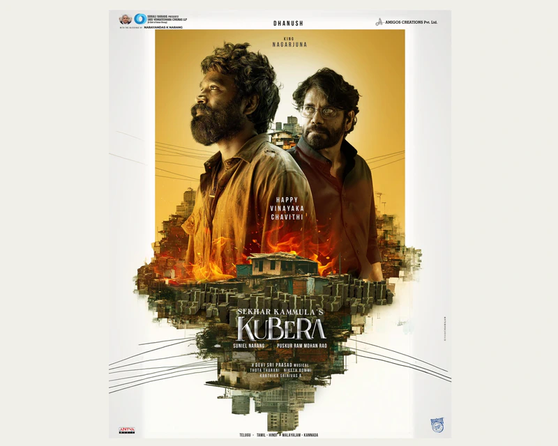 Kubera Makers Reveal New Poster Starring Nagarjuna and Dhanush