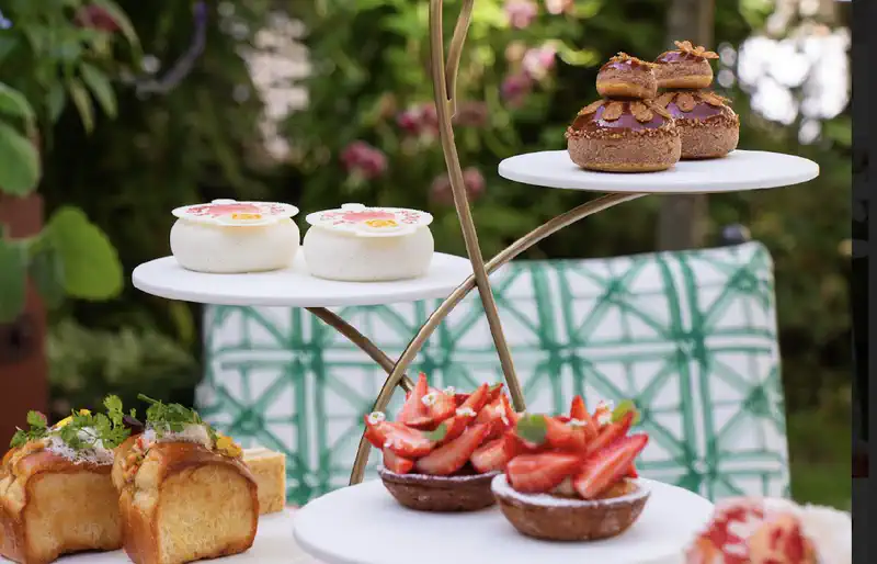Le Jardin Français at Le Bristol Paris Reopens for the New Season