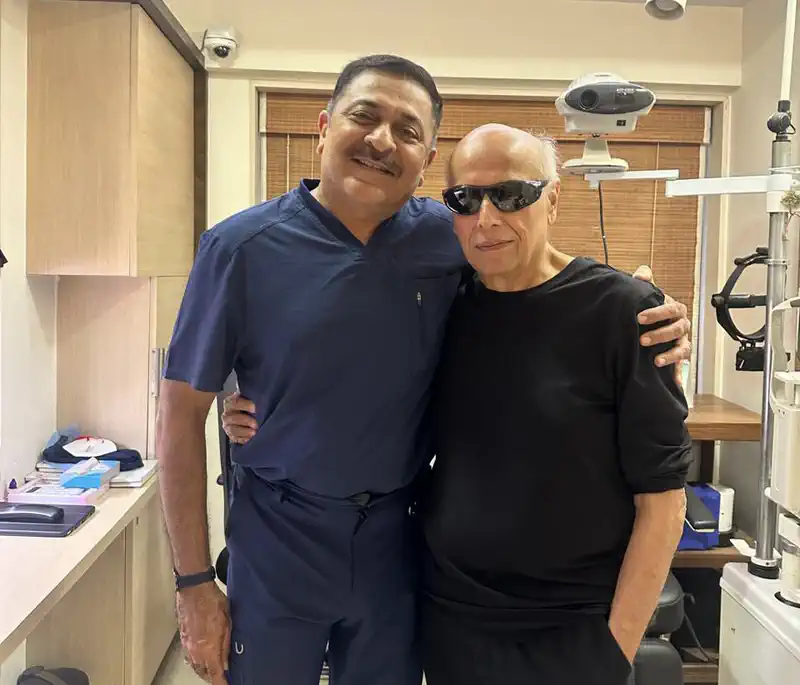 Mahesh Bhatt get operated on Eyes by Dr Himanshu Mehta