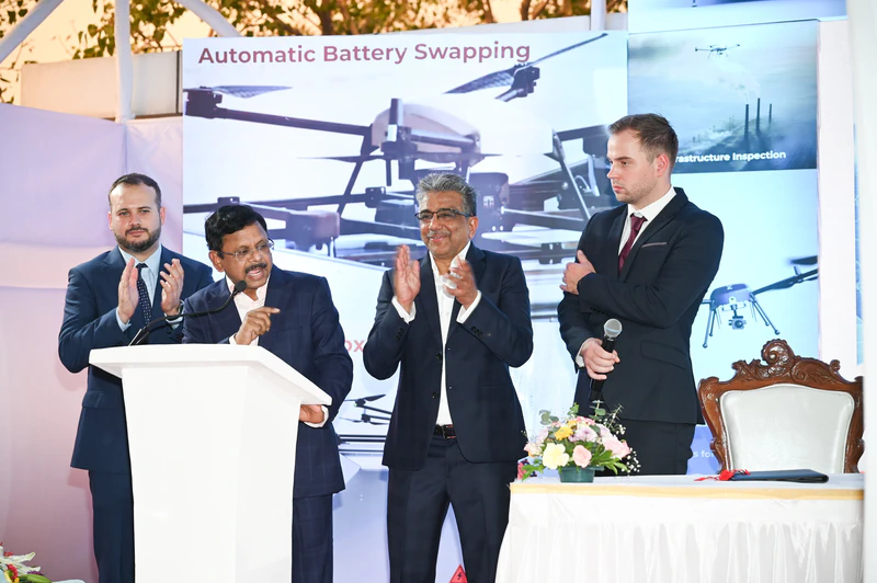 Mumbai-Based RRP Drones Innovation Pvt Ltd Partners with UAE's Microvia 
