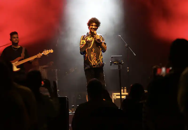 Musician Papon leaves audiences in awe with a heartfelt concert at Infiniti Mall