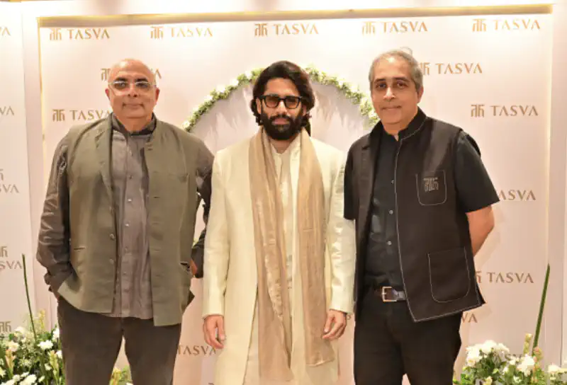 Naga Chaitanya leads Baraat at Tasva’s New Flagship Store in Hyderabad 