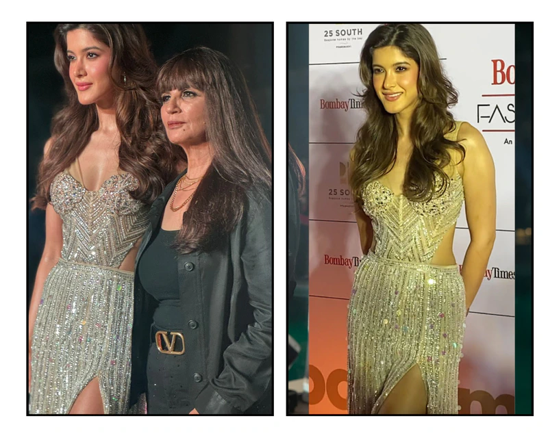  Neeta Lulla unveils new collection Nisshk, Shanaya turns showstopper 