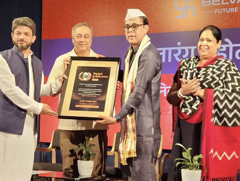 Nilu Phule award presented to actor Sumeet Raghavan