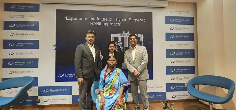 Pioneering RABIT surgery for Thyroid at Gleneagles Hospitals, Mumbai