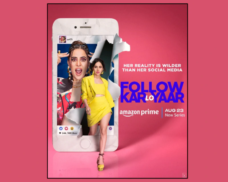 Prime Video Announces Follow Kar Lo Yaar, Featuring Uorfi Javed on August 23