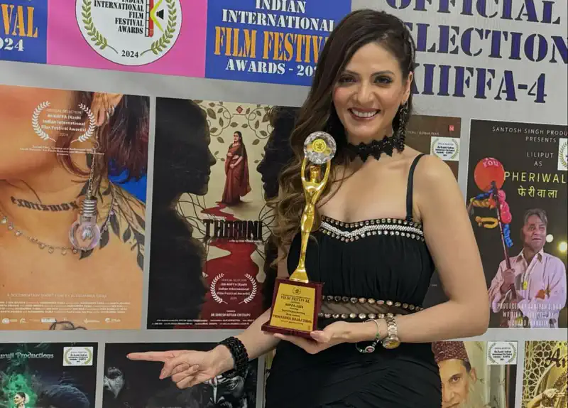 Priyanka Sibal Wins Best Actress Award for Debut Film 'Kathakaar' at KIIFA 2024