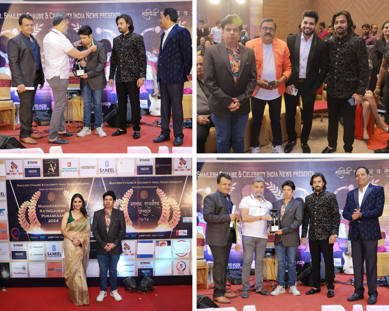 Producer-Actor Shantanu Bhamare Honored with Maharashtra Ratna Gaurav Puraskaar