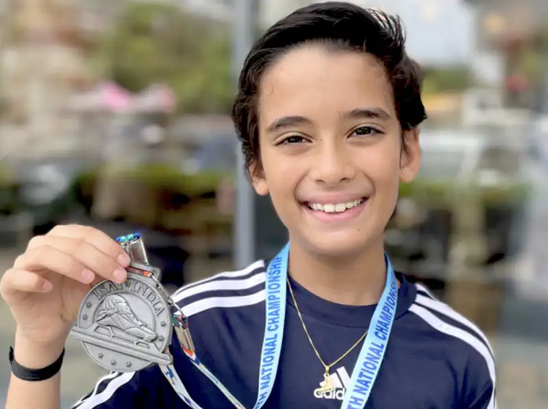  Pune's Young Skating Star Glides to National Glory