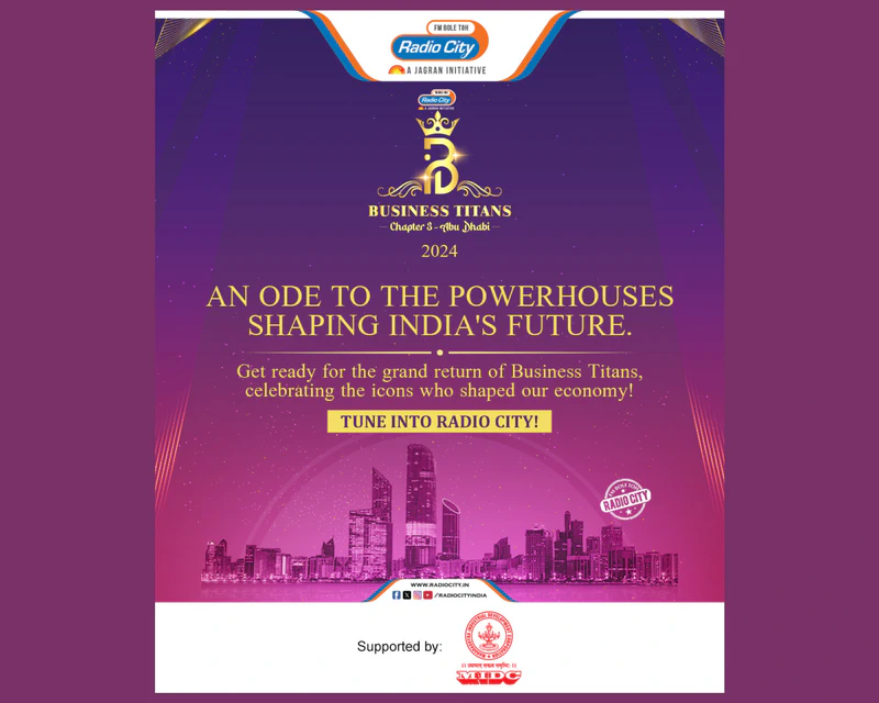Radio City Launches 'Radio City Business Titans – Chapter 3' to Recognize Indian Business Excellence