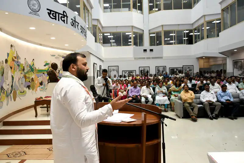 Roadmap is ready to take the ‘New Khadi of New India’ to new heights said Manoj Kumar Chairman, KVIC