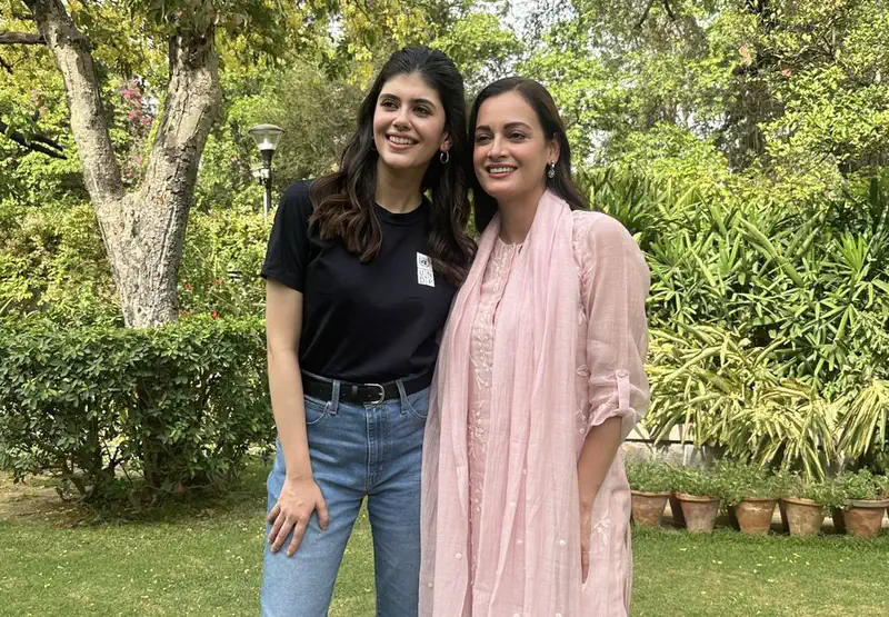 Sanjana Sanghi and Dia Mirza Join Forces for World Environment Day