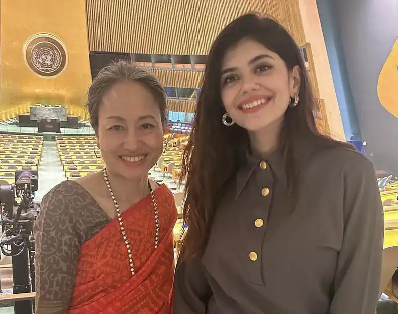 Sanjana Sanghi Takes Global Stage at United Nations Headquarters, New York