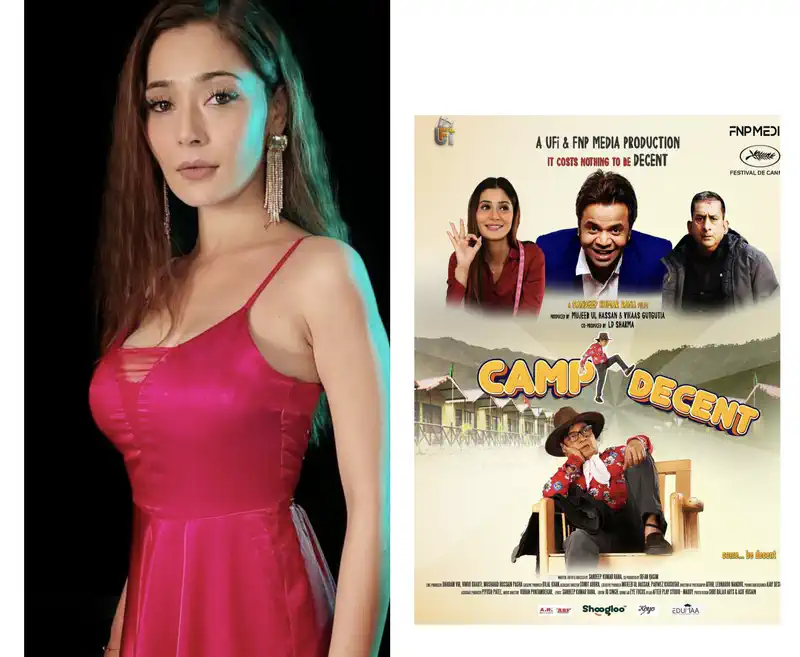 Sara Khan's Decent Camp gets a poster release at prestigious Cannes Film Market 