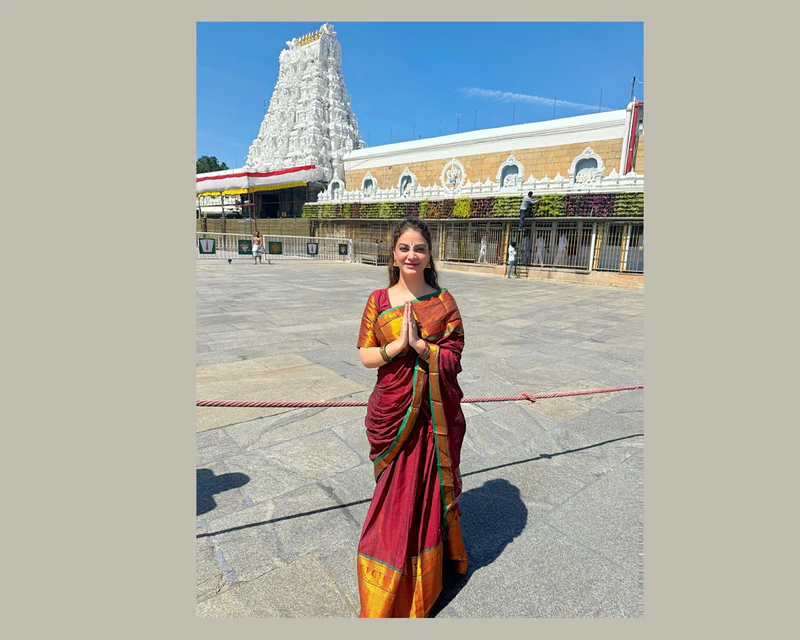 Sherleen Dutt: Visiting Tirupati Balaji was an incredibly powerful and peaceful experience