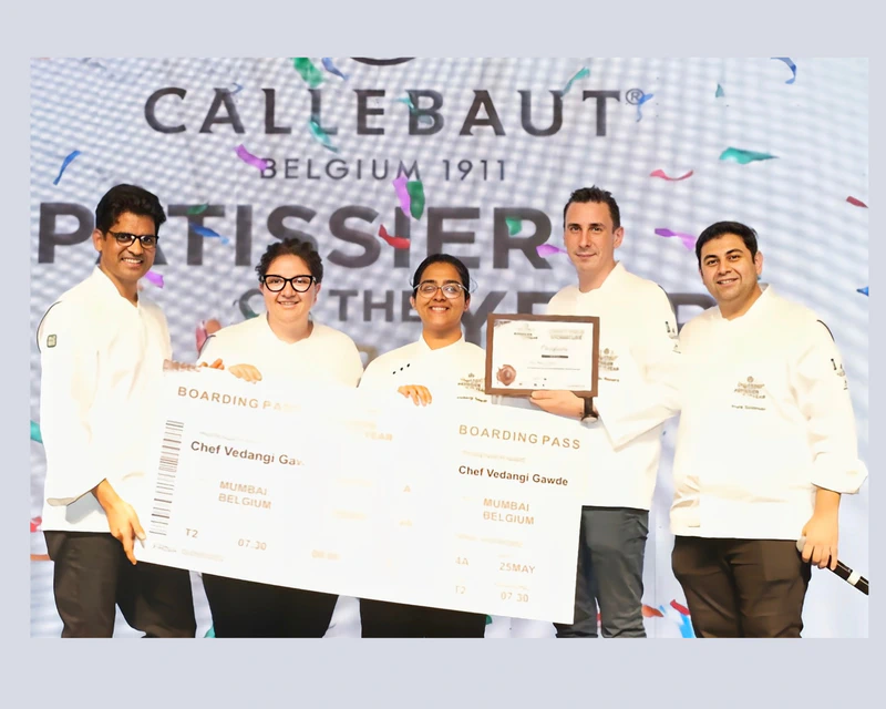  Sivako Chef de Partie Vedangi Gawde crowned Callebaut Patissier of the Year 2024