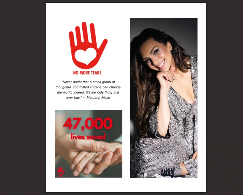 Somy Ali celebrates a big milestone as NMT saves 47,000 victims   