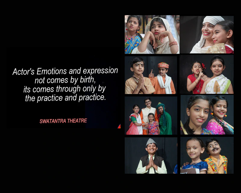 Swatantra Theater's Children Theater Program holds month long workshop 