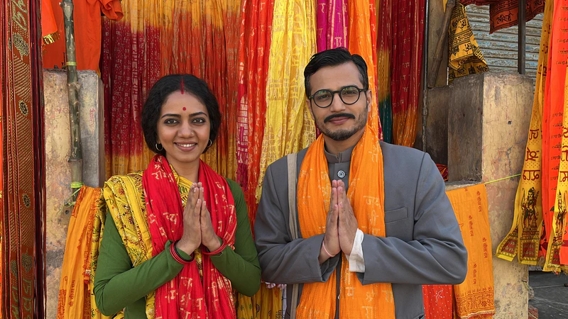 &TV's Atal leads, Neha Joshi and Ashutosh Kulkarni visit Ram Mandir in Ayodhya