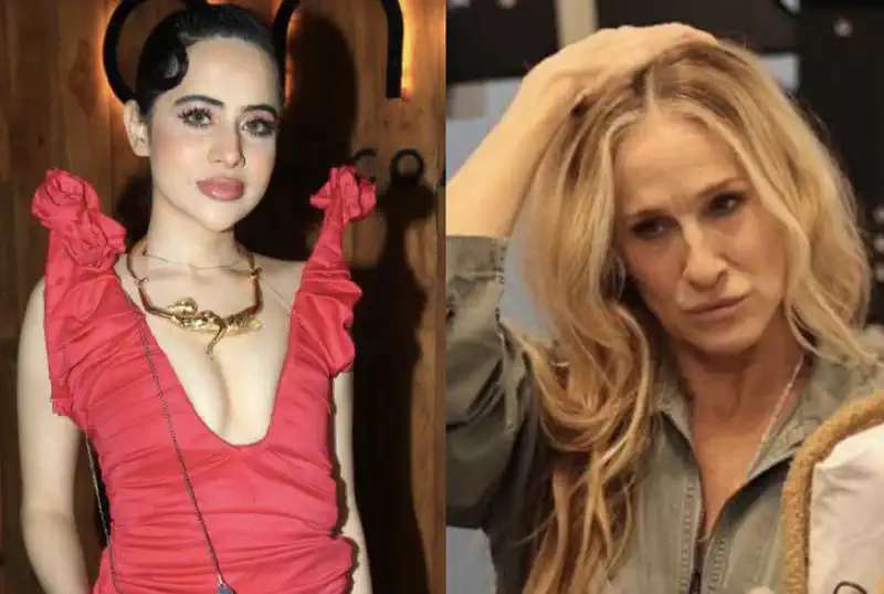 Uorfi Javed's New Accessory Sparks Comparisons To Carrie Bradshaw's Iconic Pigeon Purse