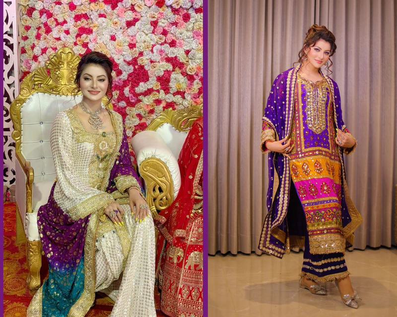 Urvashi Rautela looks dreamy at a wedding in Uttarakhand