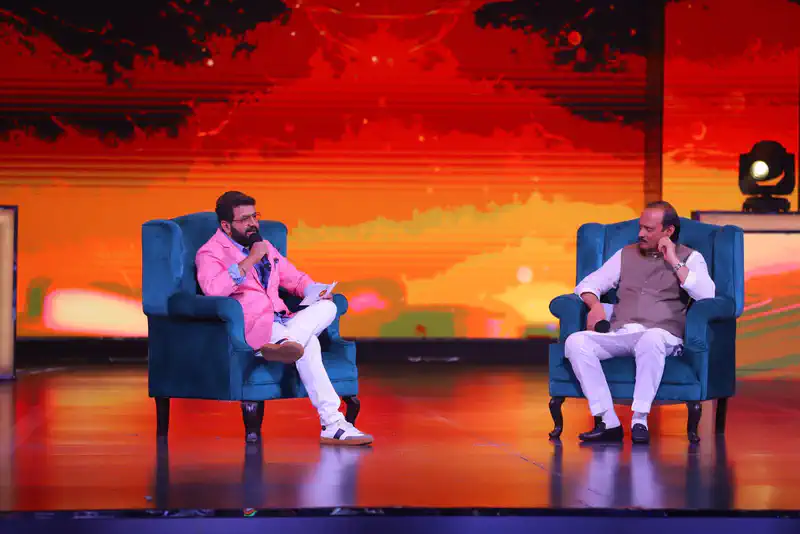 Zee Chitra Gaurav Awards 2024: Maharashtra's Deputy Chief Minister Ajit Pawar on Stage