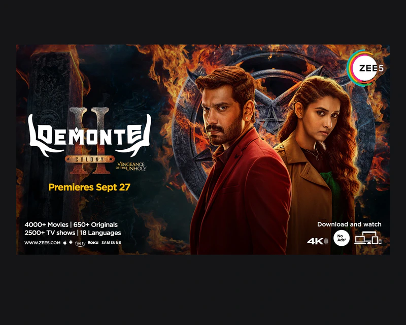 ZEE5 Global announces World Digital Premiere of 'Demonte Colony 2'