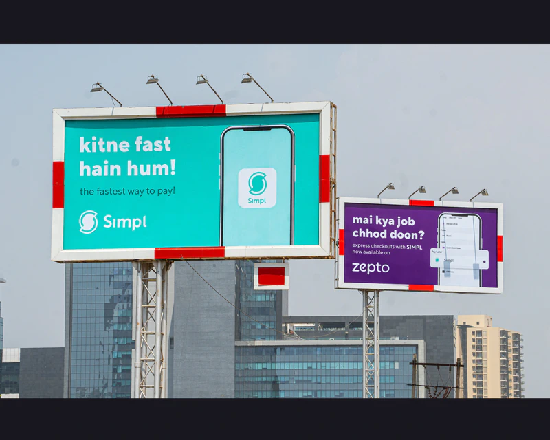 Zepto-Simpl’s BillBoard Banter to highlight their Instant Checkout with Fastest Deliveries