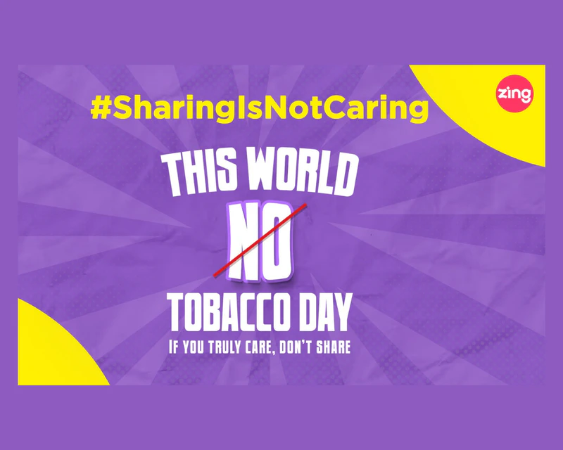 Zing Launches #SharingIsNotCaring Campaign to Help Youth Quit Smoking!